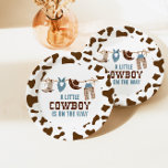 Rodeo Western Cowboy Baby shower Paper Borden Papieren Bordje<br><div class="desc">cowboy baby shower borden.</div>