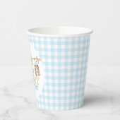 Rodeo Western Cowboy Baby shower Papieren Bekers (Links)