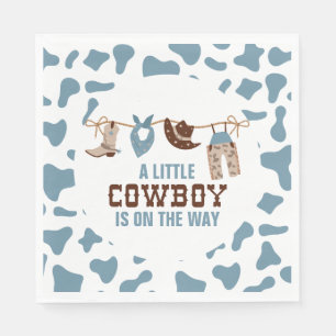 Rodeo Western Cowboy Baby shower Servet