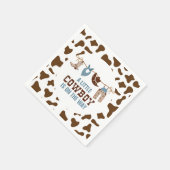 Rodeo Western Cowboy Baby shower Servet (Hoek)