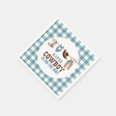 Rodeo Western Cowboy Baby shower Servet (Hoek)