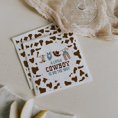 Rodeo Western Cowboy Baby shower Servet