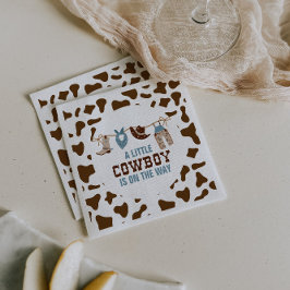 Rodeo Western Cowboy Baby shower Servet