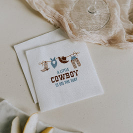 Rodeo Western Cowboy Baby Shower servetten