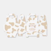 Rodeo Western Cowgirl Baby shower Bedankdoosjes (Uitgevouwen)