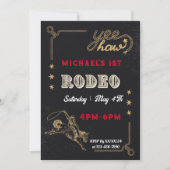 Rodeo Western rijden Cowboy Verjaardag Kaart (Voorkant)