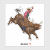 rodeocowboy sticker (Vel)