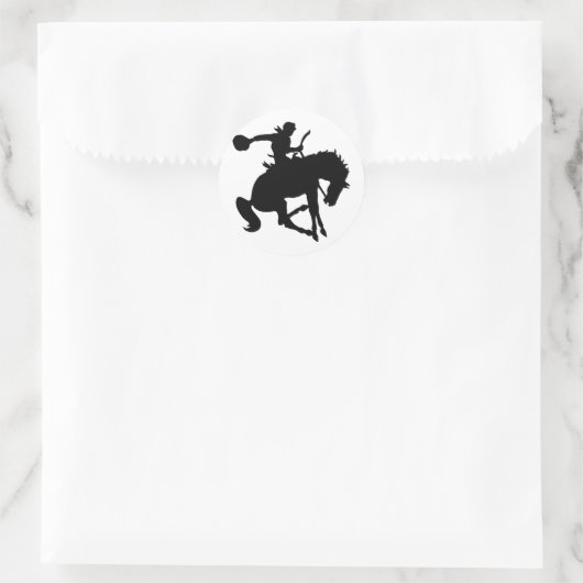 Rodeoreiter rodeo ronde sticker (Tas)