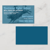 Rodeoschool | Stierrijder Training / Instructeur Visitekaartje (Voorkant / Achterkant)