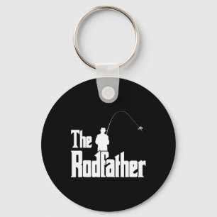 Rodfather Funny Fisherman T Shirt Zee Sleutelhanger