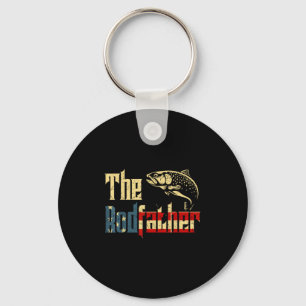 Rodfather Funny Forel Vliegen Vissen Papa Gift Van Sleutelhanger