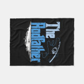 Rodfather Funny Vist Parody Fleece Deken (Voorkant (Horizontaal))