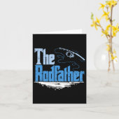 Rodfather Funny Vist Parody Kaart (Gele Bloem)