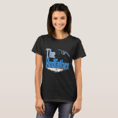 Rodfather Funny Vist Parody T-shirt (Voorkant volledig)