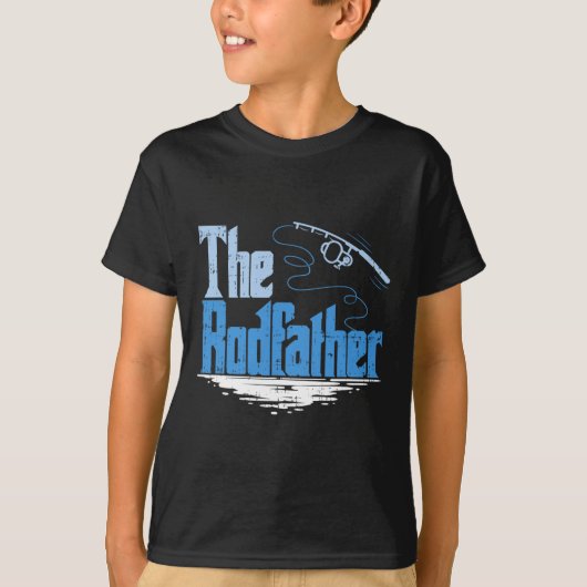 Rodfather Funny Vist Parody T-shirt (Voorkant)