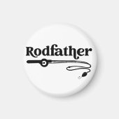 Rodfather hengelvaders die graag vissen magneet (Voorkant)