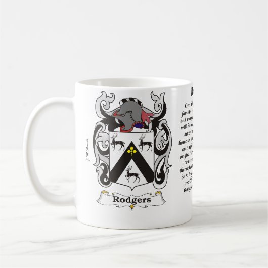 Rodgers Family Coat of Arms mok (Links)
