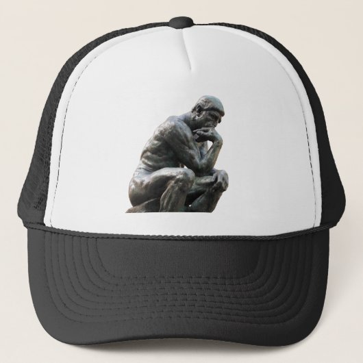 Rodin Denker - Denkende Hoed Trucker Pet (Voorkant)