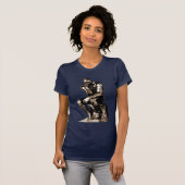 Rodin "The Thinker" - T-Shirt (Voorkant volledig)