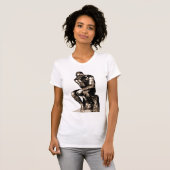 Rodin "The Thinker" - T-Shirt (Voorkant volledig)