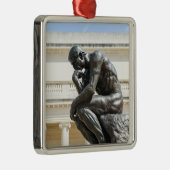 Rodin Thinker Statue Metalen Ornament (Rechts)