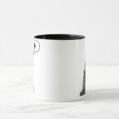 Rodin's Denker Beeld - Denk Positief Mok (Midden)