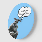 Rodin's denker - Voeg je eigen visie toe Grote Klok (Hoek)