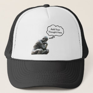 Rodin's Denker - Voeg uw eigen gedachte toe Trucker Pet