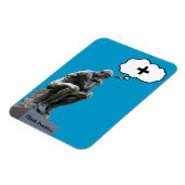 Rodin's Dinkerbeeld - Positief denken Magneet (Linkerzijde)