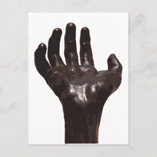 Rodin's Hand Briefkaart (Voorkant)