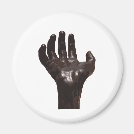 Rodin's Hand Magneet (Voorkant)