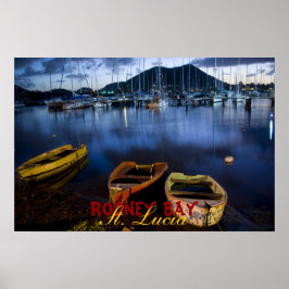 Rodney Bay, Saint Lucia Poster