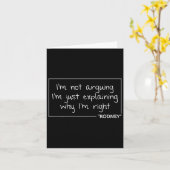 Rodney Citaat Grappige Verjaardag Gepersonaliseerd Kaart (Gele Bloem)