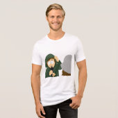 "Rodney Trotter sluit af" Tri-Blend Shirt (Voorkant volledig)