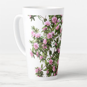 Rododendron Botanische Bloem Latte Mok