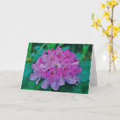 Rododendron Kaart (Gele Bloem)