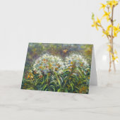 "Rododendrons en Bij" Kaart (Gele Bloem)