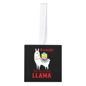 Rodolfo de rode nosse llama decoratie (Voorkant)