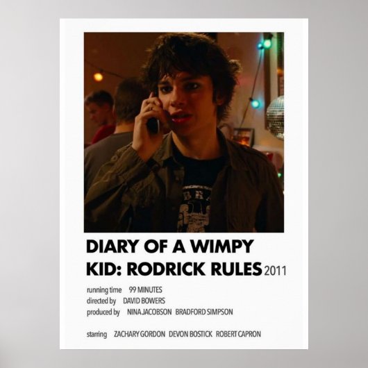 Rodrick Rules Poster (Voorkant)