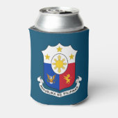 Rodrigo Duterte, 16de President der Filipijnen Blikjeskoeler (Blikje Achterkant)