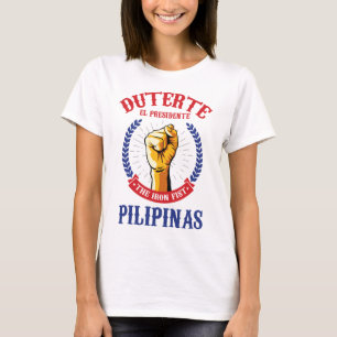 Rodrigo Duterte voor President van de Filipijnen T-shirt