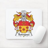 Rodrigues Family Crest Muismat (Met muis)