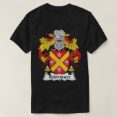 Rodriguez Coat of Arms  Family Crest  T-shirt (Design voorkant)