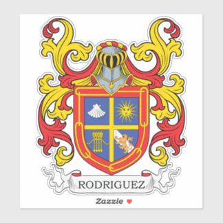 Rodriguez familiewapen sticker