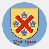Rodriguez Family Shield Stickers (Voorkant)