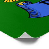 Rodriguez Wapenkarton Heraldic Print (Hoek)