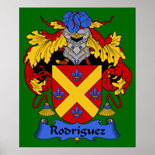 Rodriguez Wapenkarton Heraldic Print