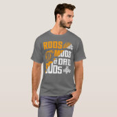 Rods Mods Dad Bods Classic Retro Car friends frien T-shirt (Voorkant volledig)