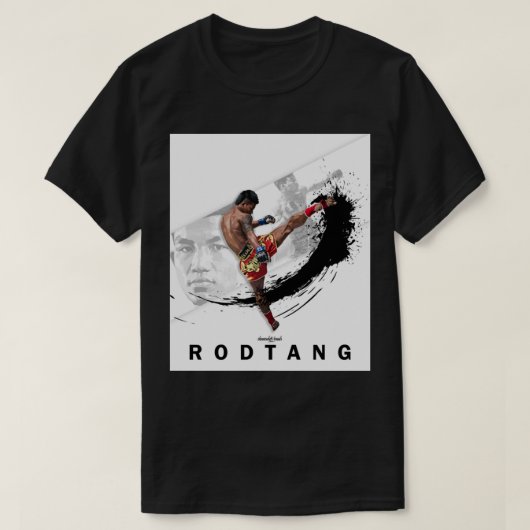 RODTANG Muaythai White Artwork van shunsukevisuals T-shirt (Design voorkant)