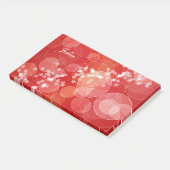 Rodverlooptextuur met schuine stijl. tekst. post-it® notes (Schuin)